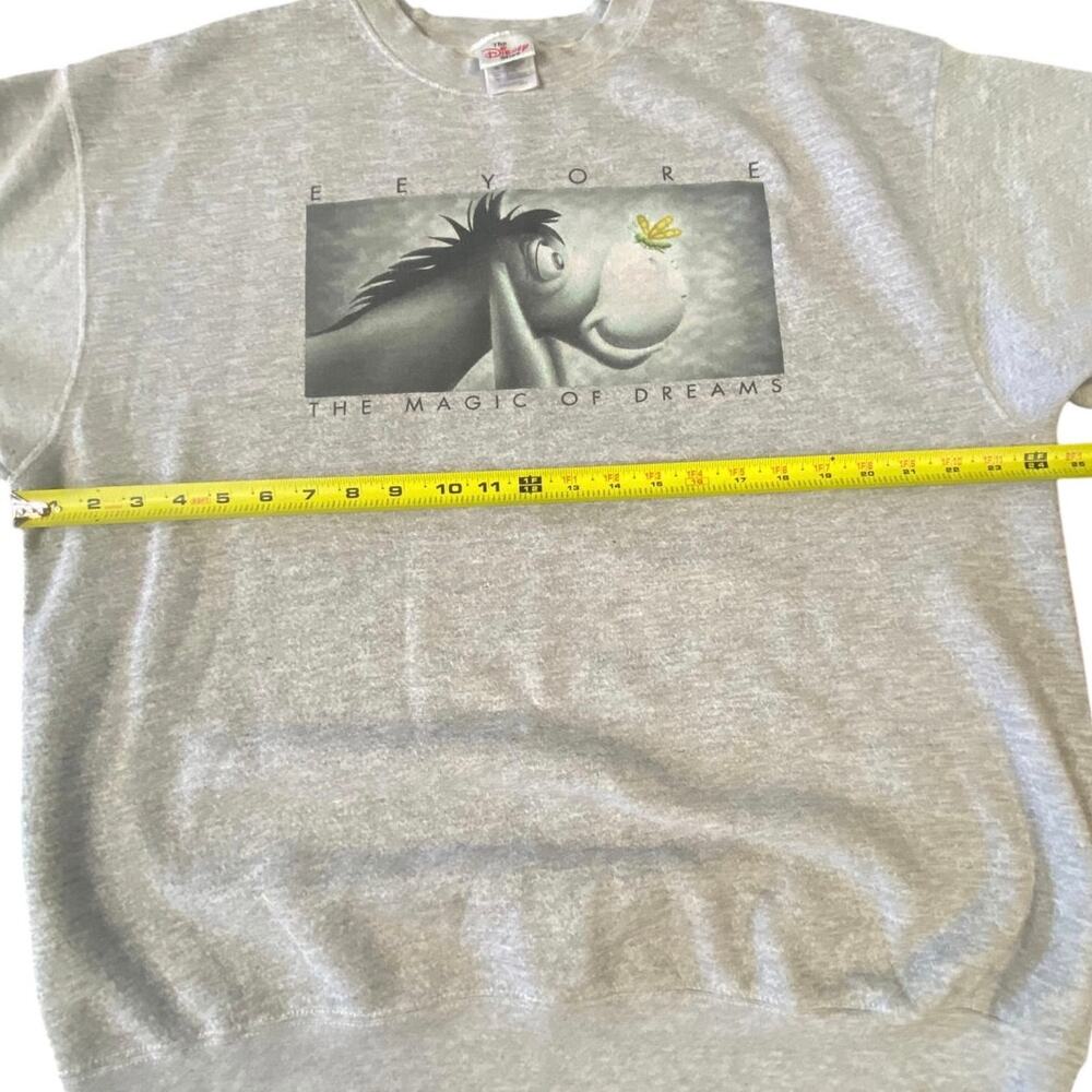 Vintage Disney Store Eeyore Sweatshirt XL – The Magic of Dreams - Picture 3 of 7
